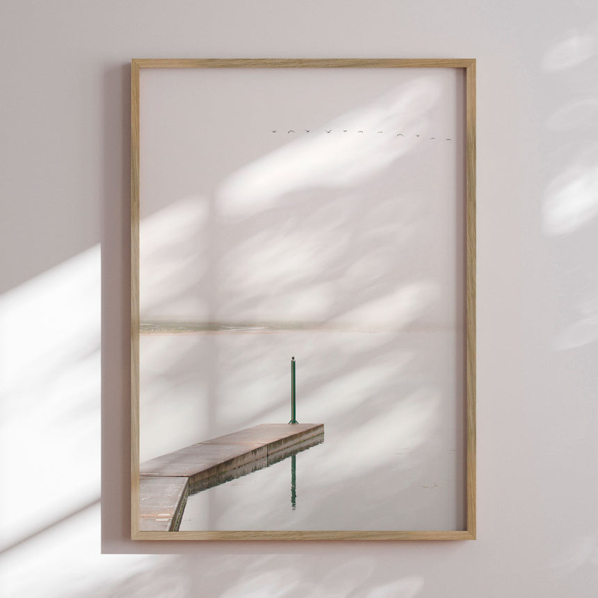 Plakat - Semaphore in Green - Jesus Concepcion