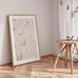 Plakat - Coastal Sand Shells