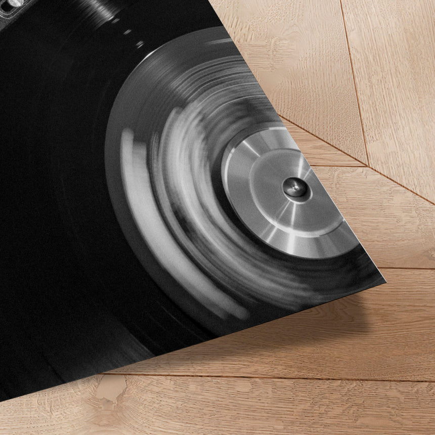 Plakat - Spinning Vinyl Record