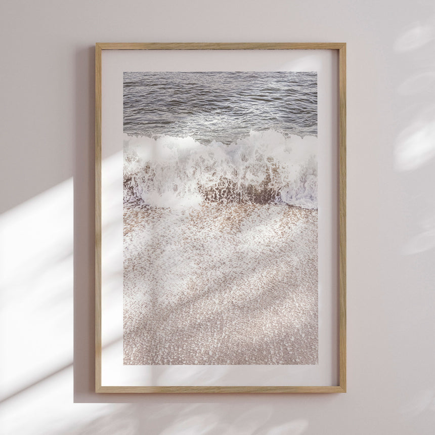 Plakat - Serene Beach Wash
