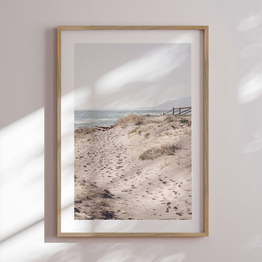 Plakat - Serene Beach Path