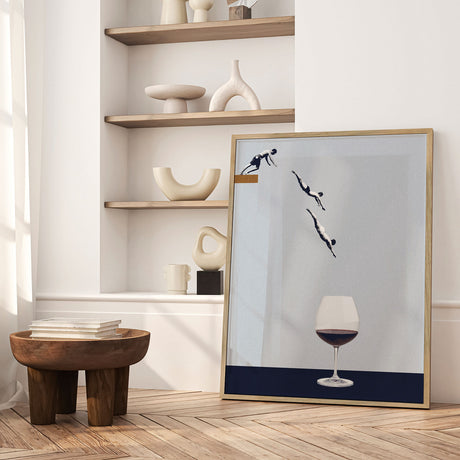 Plakat - We Need Some Wine - Maarten Léon - Incado