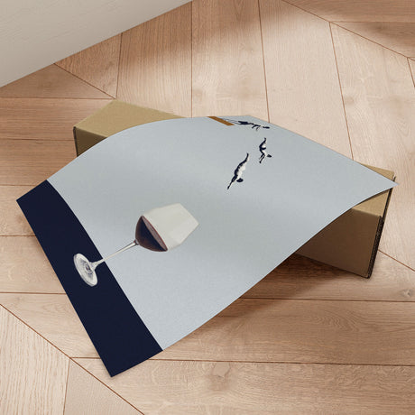 Plakat - We Need Some Wine - Maarten Léon - Incado