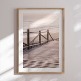 Plakat - Peaceful Ocean Boardwalk