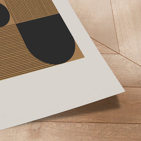 Plakat - Geometric Harmony - THE MIUUS STUDIO