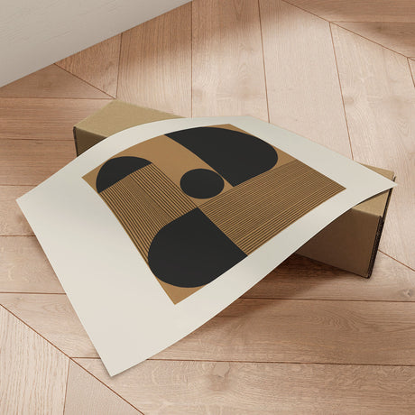 Plakat - Geometric Harmony - THE MIUUS STUDIO