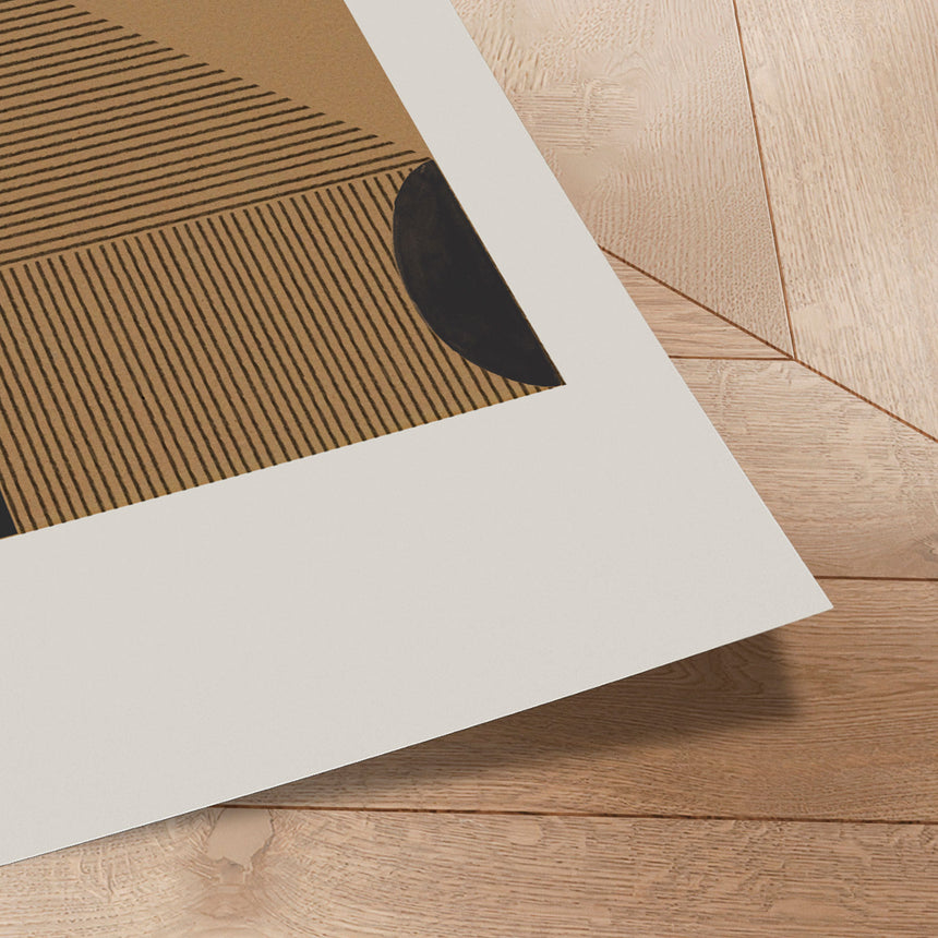 Plakat - Geometric Harmony II - THE MIUUS STUDIO