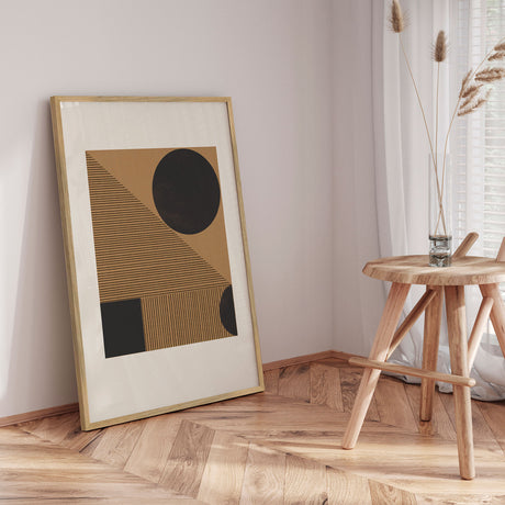Plakat - Geometric Harmony II - THE MIUUS STUDIO