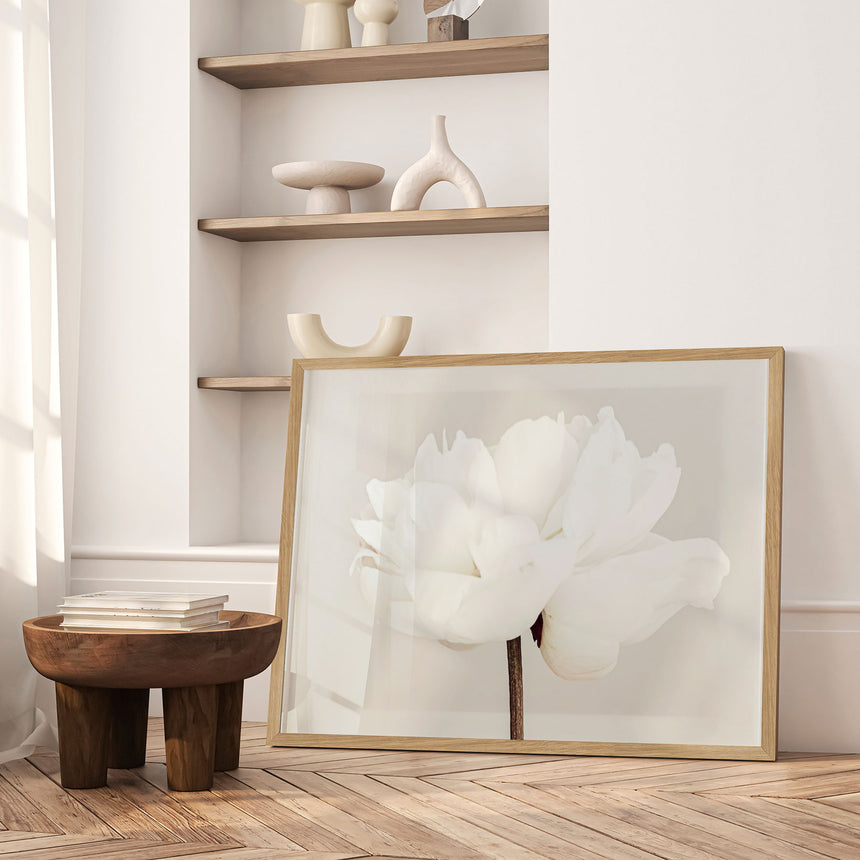 Plakat - White Bloom Serenity - 1x Studio II