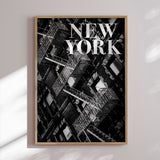 Plakat - NYC Fire Escapes - Rikard Martin