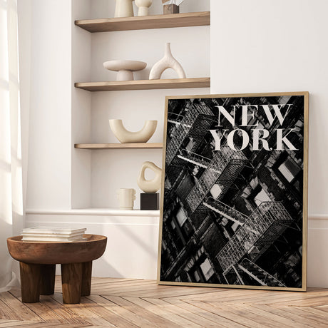 Plakat - NYC Fire Escapes - Rikard Martin