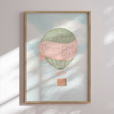 Plakat - Dream Big Balloon - Aminah Eleonora