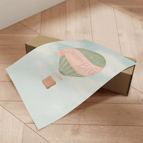 Plakat - Dream Big Balloon - Aminah Eleonora