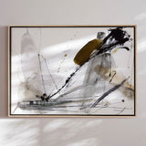 Håndlavet maleri i ramme - Lighthouse - Dan Hobday - Mixed media