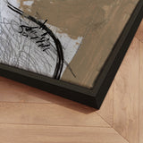 Håndlavet maleri i ramme - Motion - Dan Hobday - Mixed media