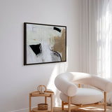 Håndlavet maleri i ramme - Motion - Dan Hobday - Mixed media