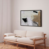 Håndlavet maleri i ramme - Motion - Dan Hobday - Mixed media