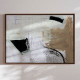 Håndlavet maleri i ramme - Motion - Dan Hobday - Mixed media