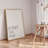 Plakat - C'est La Vie - Duchess Plum