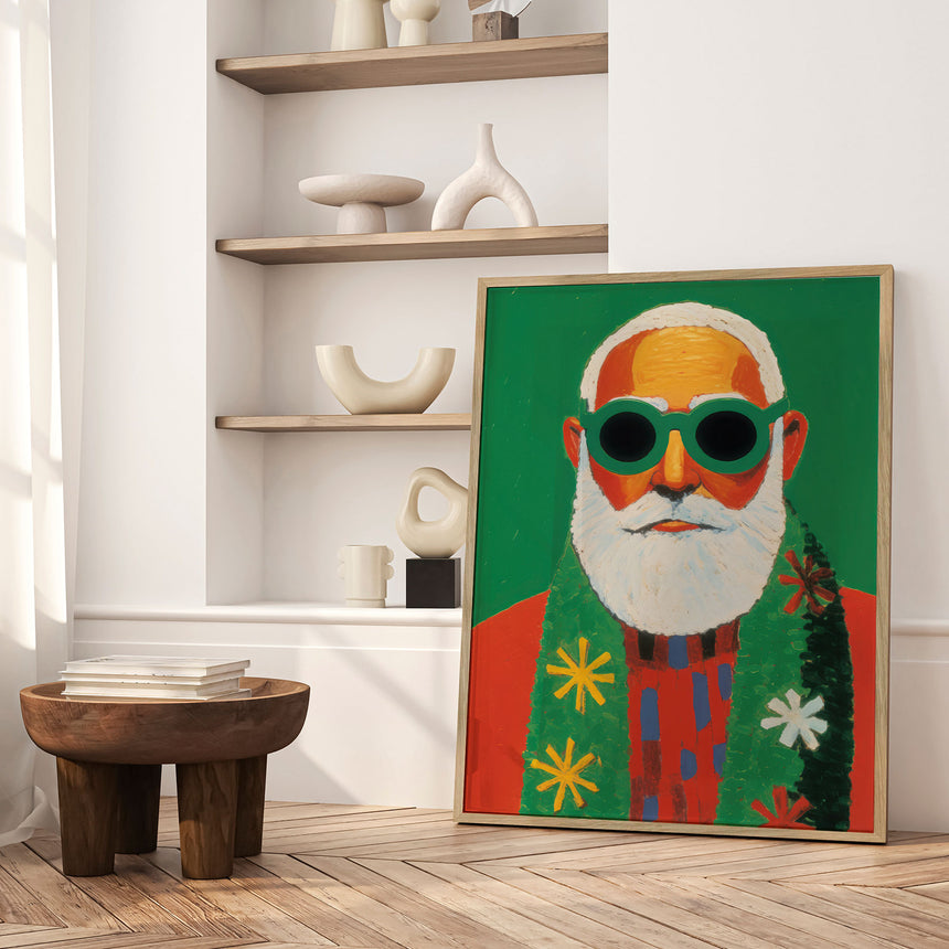 Plakat - Sunny Santa Style - Treechild