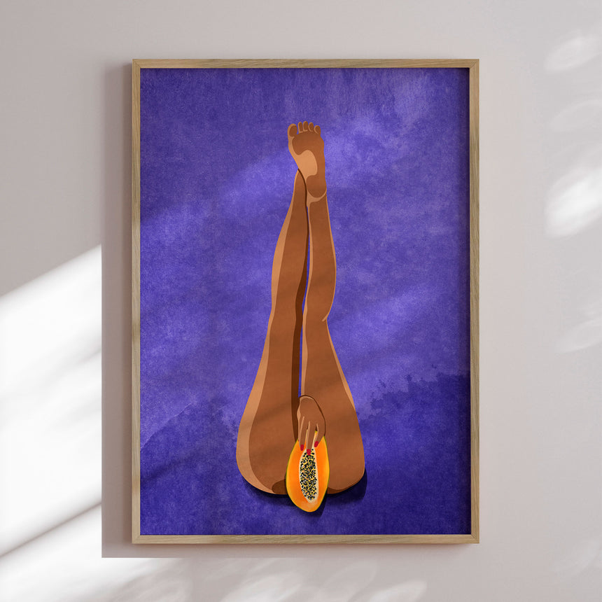 Plakat - My Papaya - Raissa Oltmanns