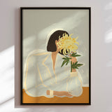 Lærredstryk - The Crysanthemum - Arty Guava