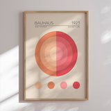 Plakat - Bauhaus Circles - Emel Tunaboylu