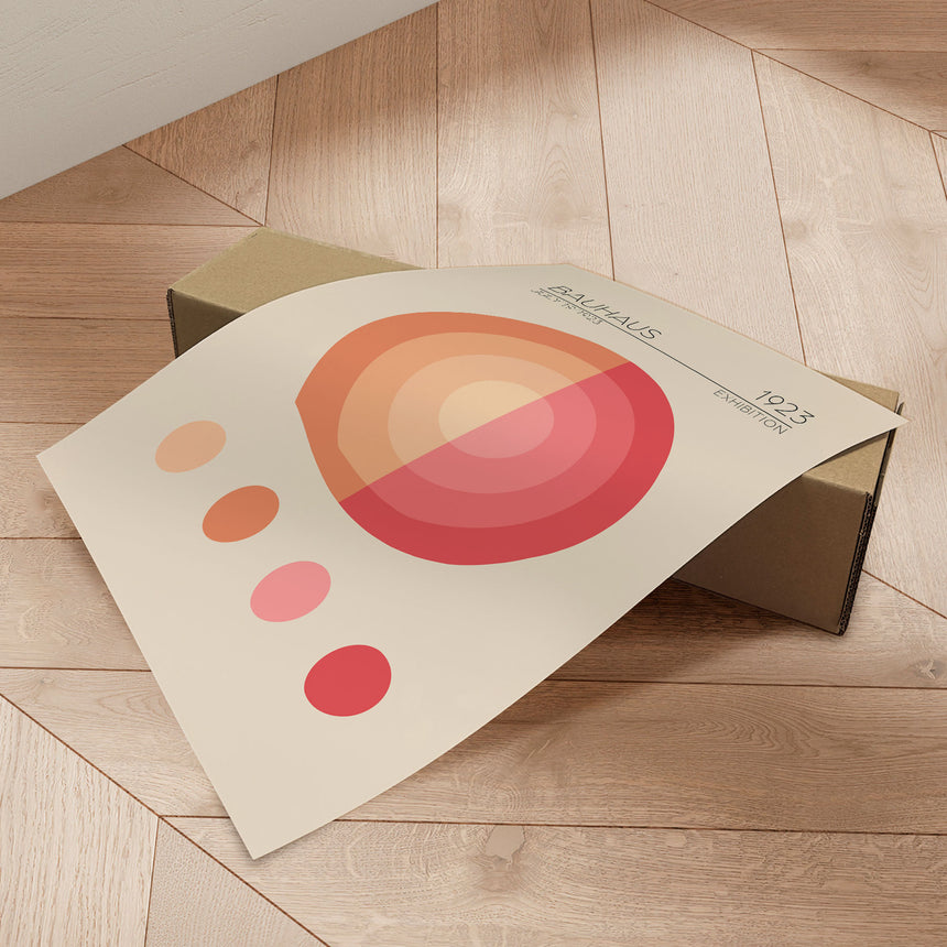 Plakat - Bauhaus Circles - Emel Tunaboylu