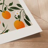 Plakat - Orange Elegance - Emel Tunaboylu