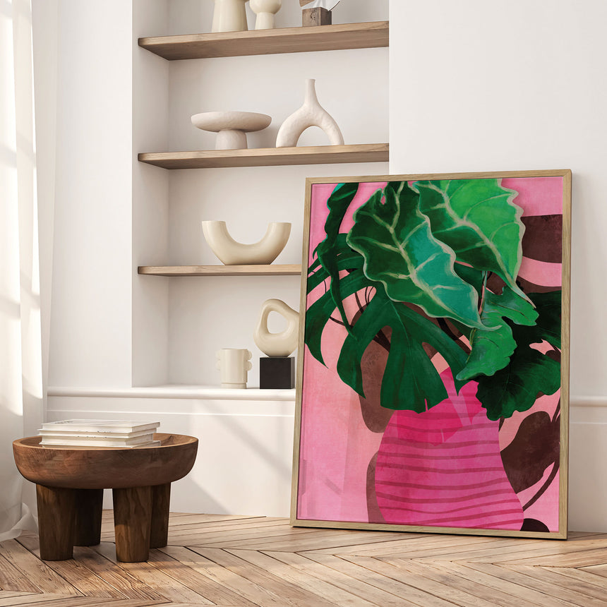 Plakat - Monstera Vase - Ana Rut Bre