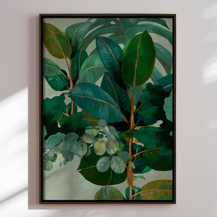 Lærredstryk - Leaves More - Ana Rut Bre