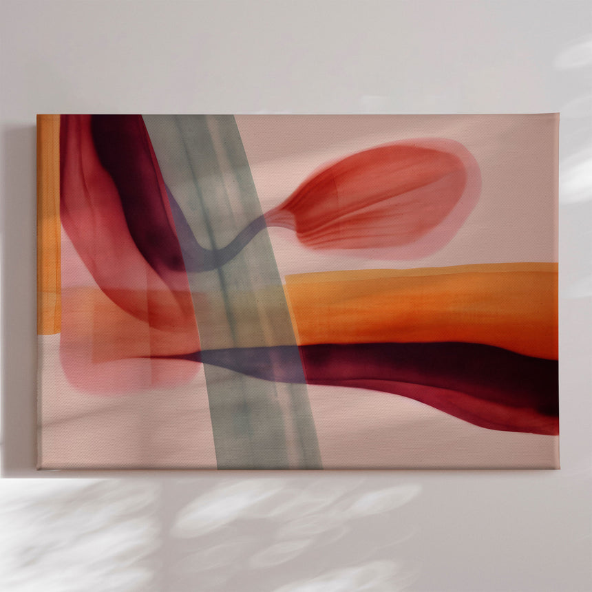 Lærredstryk - Flowing Hues - Treechild