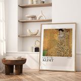 Plakat - Portrait of Adele Bloch Bauer - Gustav Klimt