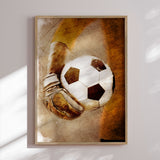 Plakat - Soccer Goalie - Justyna Jaszke