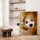 Plakat - Soccer Goalie - Justyna Jaszke
