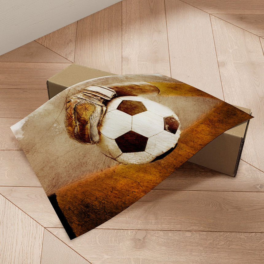 Plakat - Soccer Goalie - Justyna Jaszke