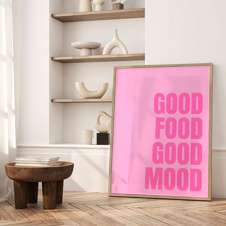 Plakat - Positive Vibes Only - Athene Fritsch