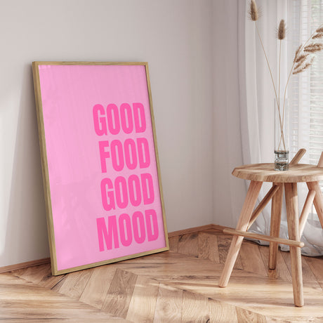 Plakat - Positive Vibes Only - Athene Fritsch