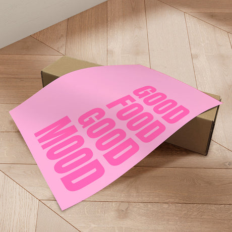 Plakat - Positive Vibes Only - Athene Fritsch