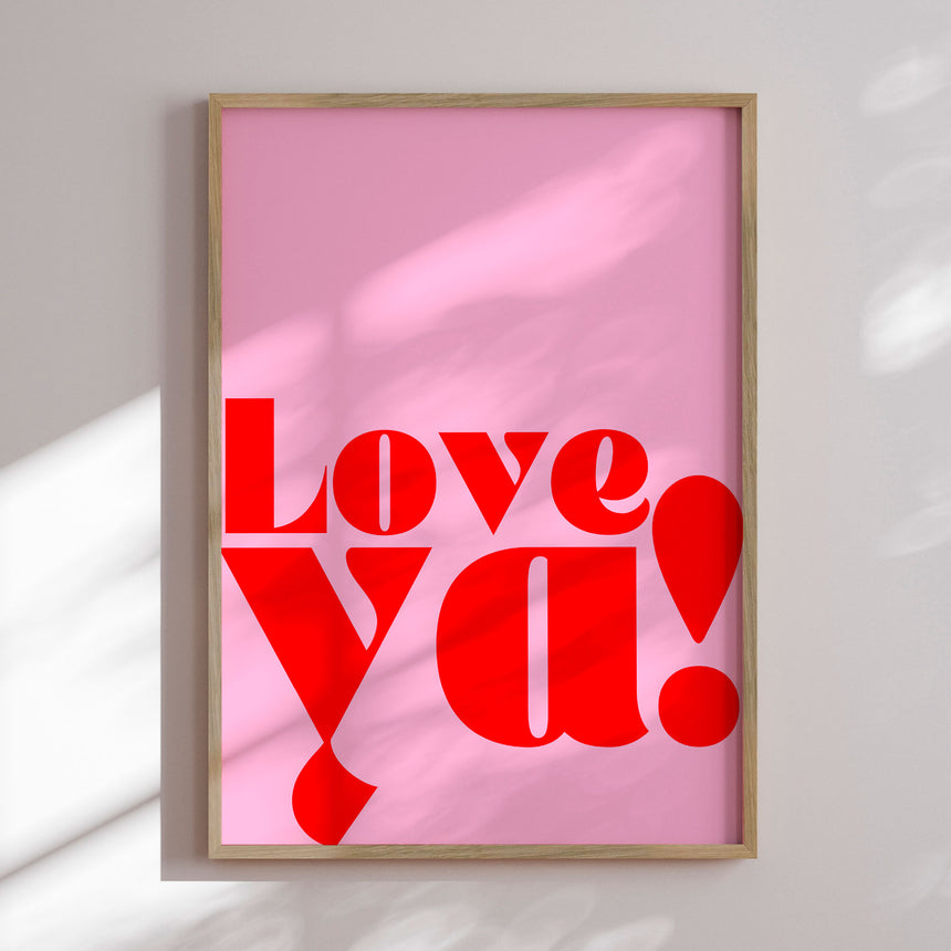 Plakat - Boldly Loving You - Athene Fritsch