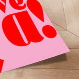 Plakat - Boldly Loving You - Athene Fritsch