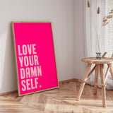 Plakat - Self-Love - Athene Fritsch