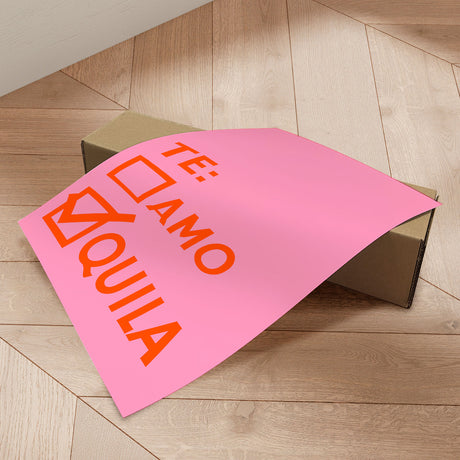 Plakat - Tequila Choices - Athene Fritsch