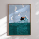Plakat - Seaside Serenity - Bea Müller