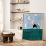 Plakat - Seaside Serenity - Bea Müller