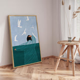 Plakat - Seaside Serenity - Bea Müller