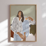 Plakat - Morning Reflection - Ivy Green Illustrations