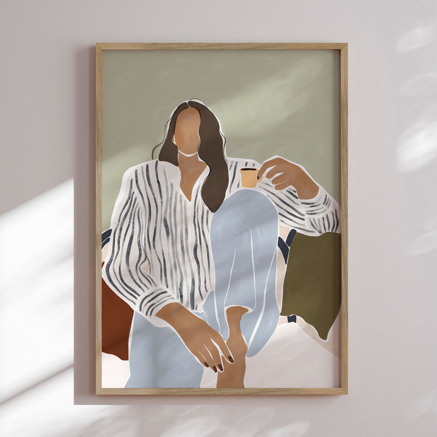 Plakat - Morning Reflection - Ivy Green Illustrations