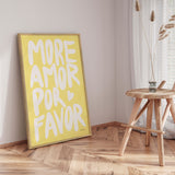 Plakat - More Amor Por Favor - Baroo Bloom