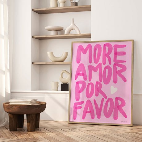 Plakat - More Amor Por Favor II - Baroo Bloom